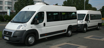 17-Sitzer Fiat Ducato der Firma JOYRIDE in Groß Mackenstedt bei Bremen